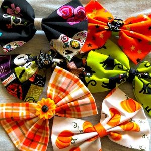 Fall and Halloween Bows